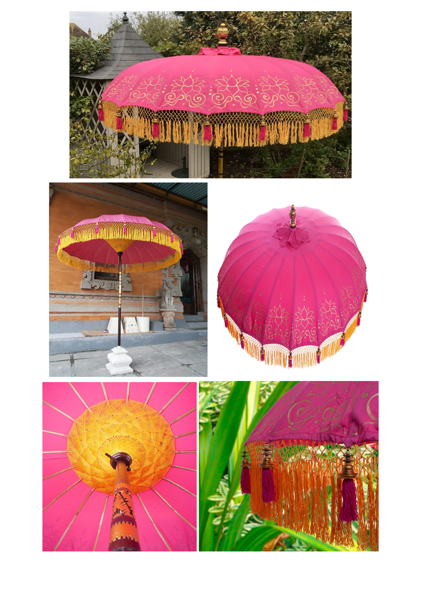 Bali garden parasol